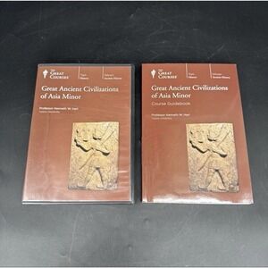 The Great Courses: Great Ancient Civilizations of Asia Minor (4-DVD set w/ Book)